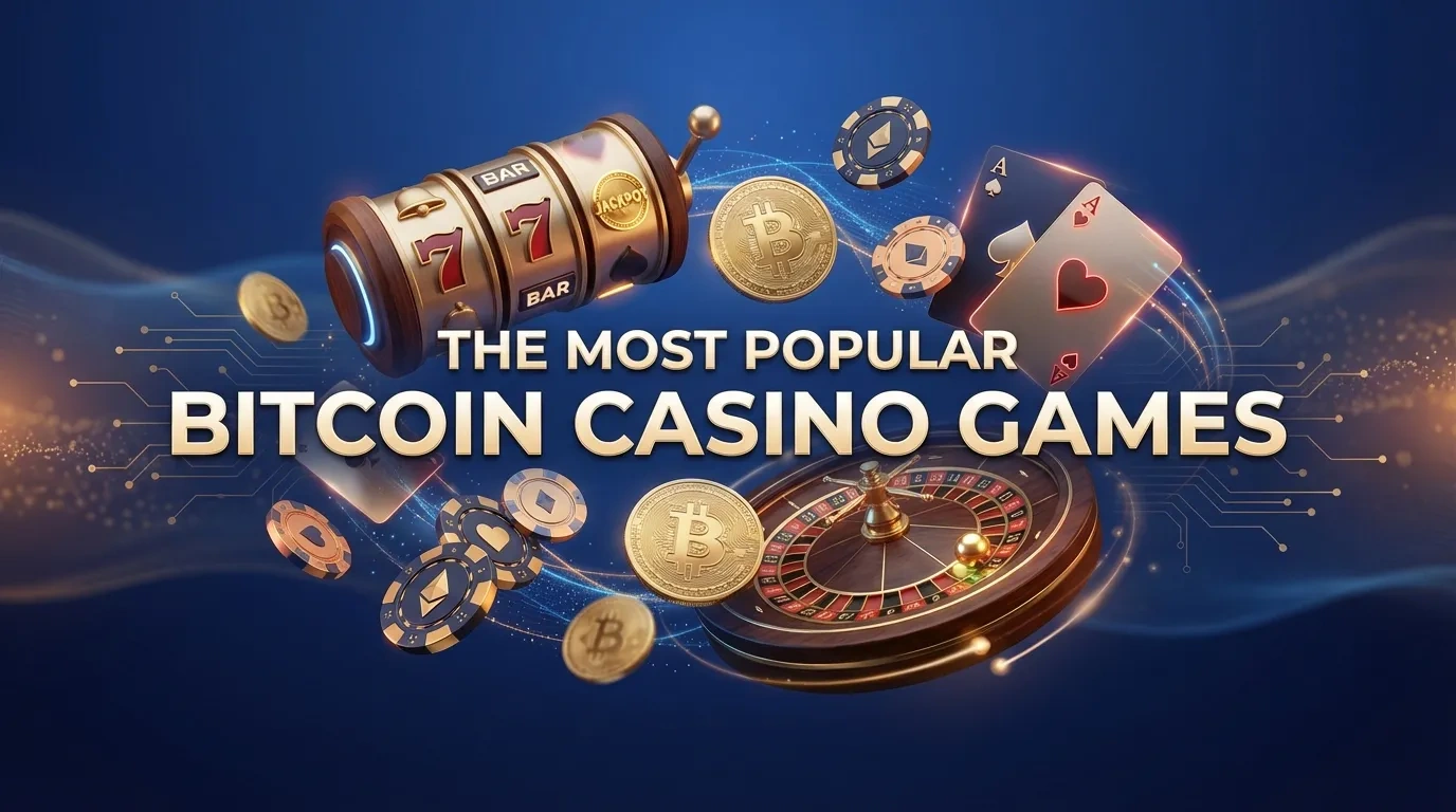 THE MOST POPULAR BITCOIN CASINO GAMES